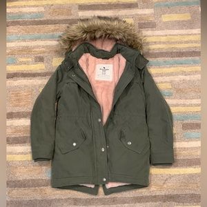 Abercrombie Kids winter parka, girls size 11/12